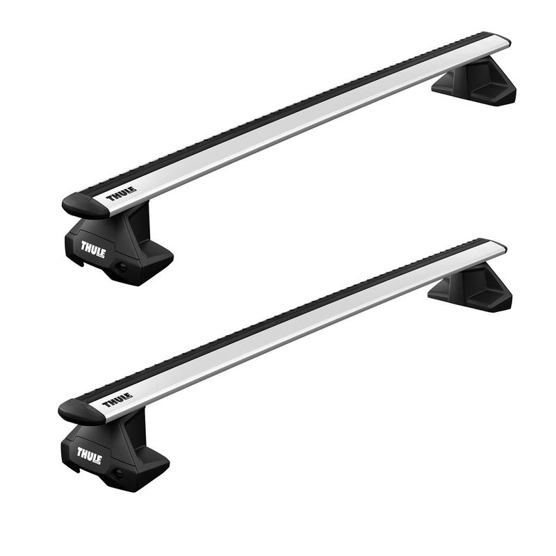 Thule WingBar Evo Roof Bars Aluminum fits Jeep Commander 2022- 5 doors with Flush Rails